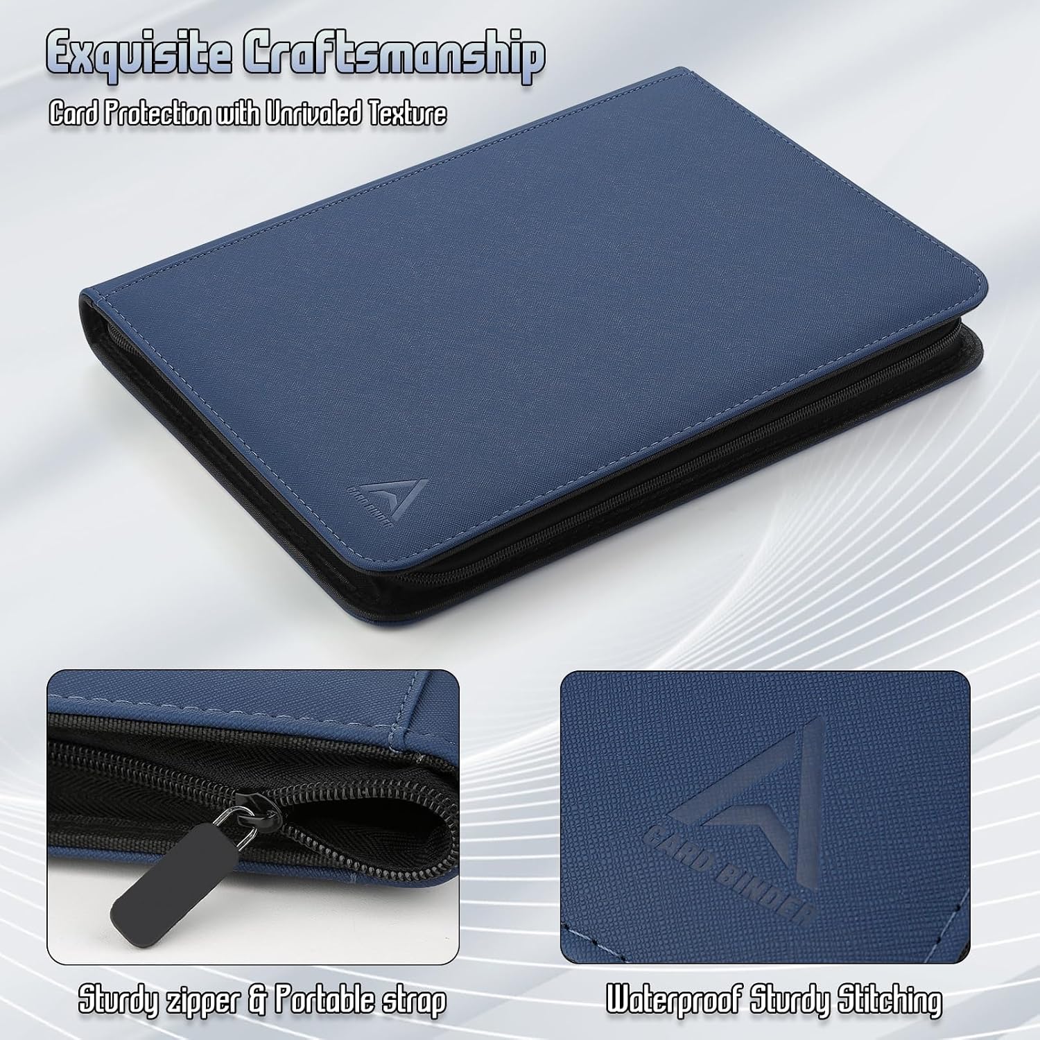 Detalle de Arkeiliy Trading Card Binder 540-Card Capacity