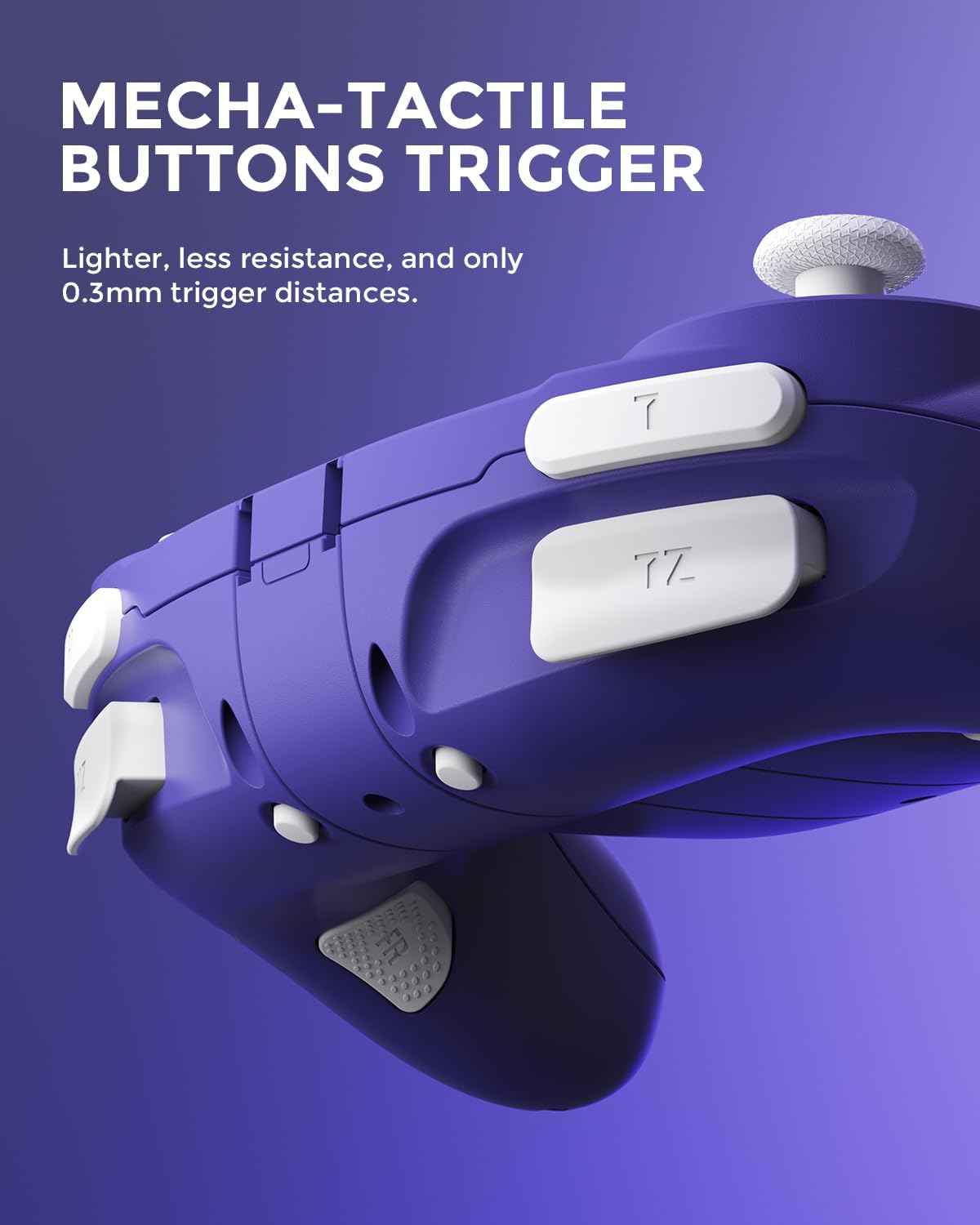 Thumbnail 5 de NYXI Wizard : Manette Gamecube sans fil pour Switch et Switch 2 – Joystick Hall, boutons personnalisables et gyroscope 6 axes