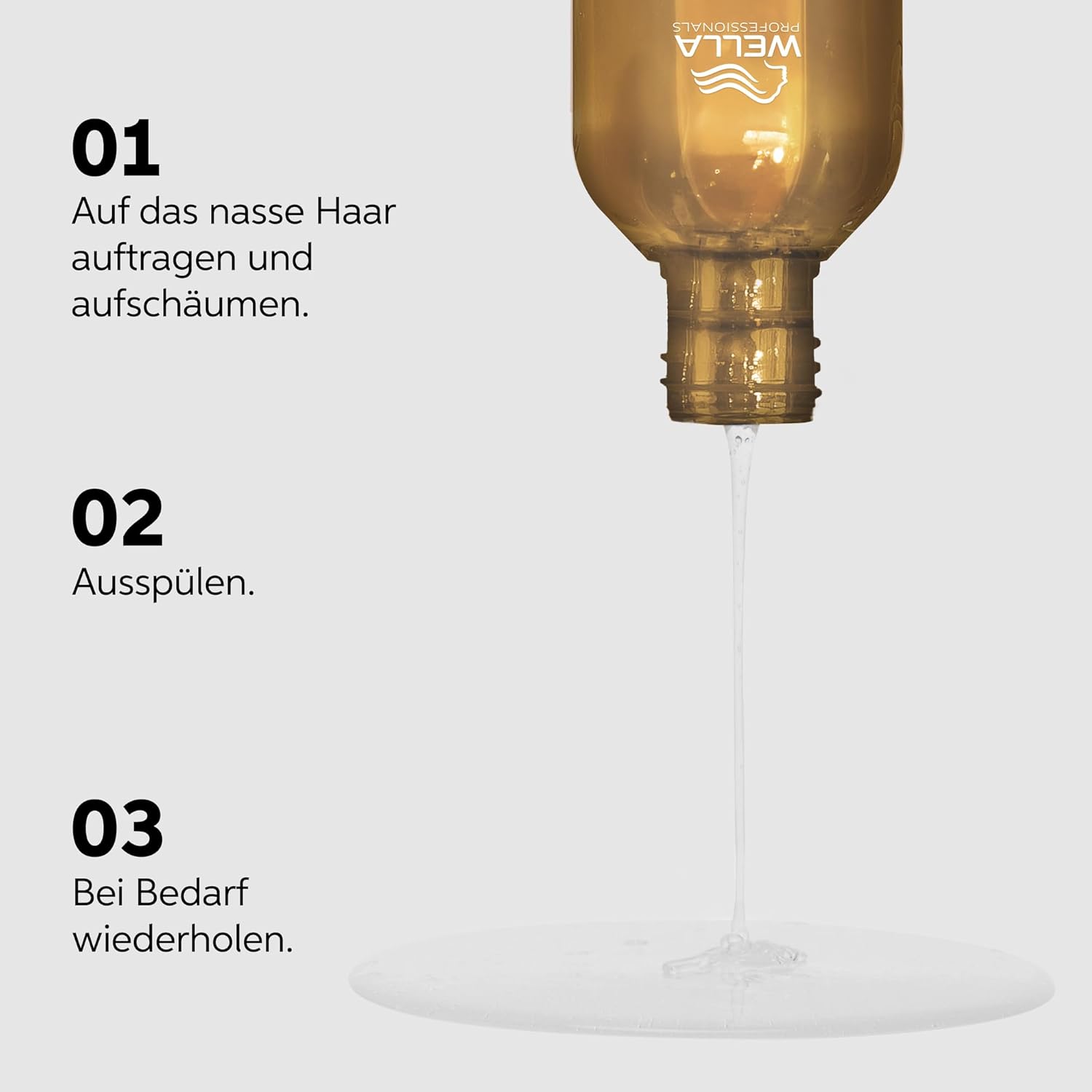 Thumbnail 2 de Wella Professionals Ultimate Smooth Shampoo mit Squalan & Omega 9 (250 ml) – pflegendes Shampoo für trockenes, stumpfes und krauses Haar