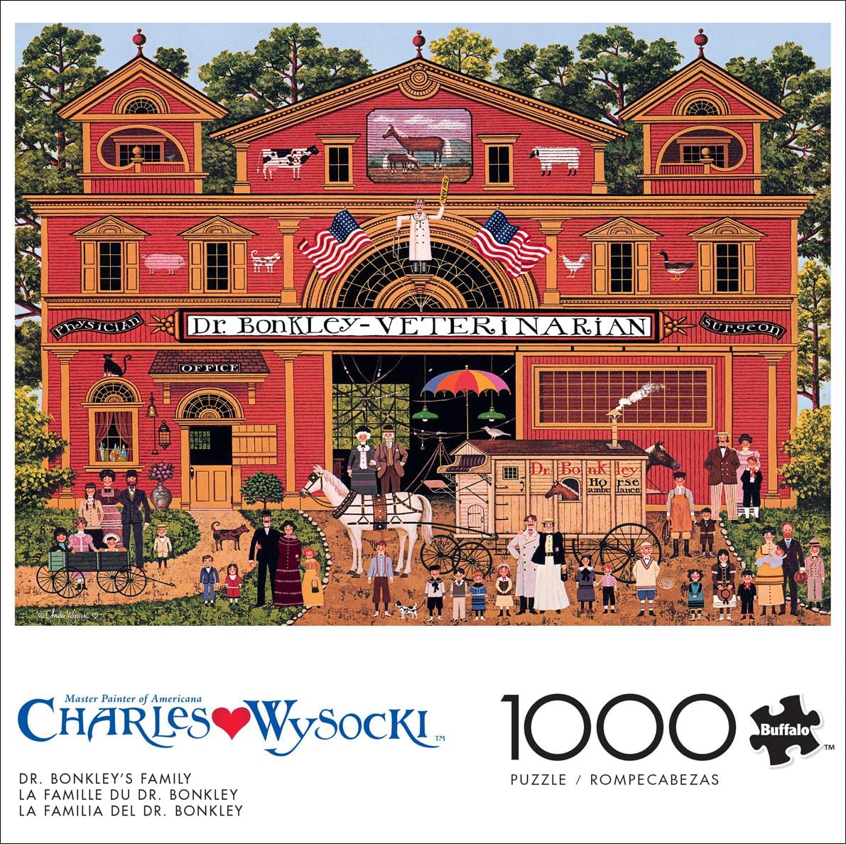 Detalle de Buffalo Games 1000-piece jigsaw puzzle 🧩