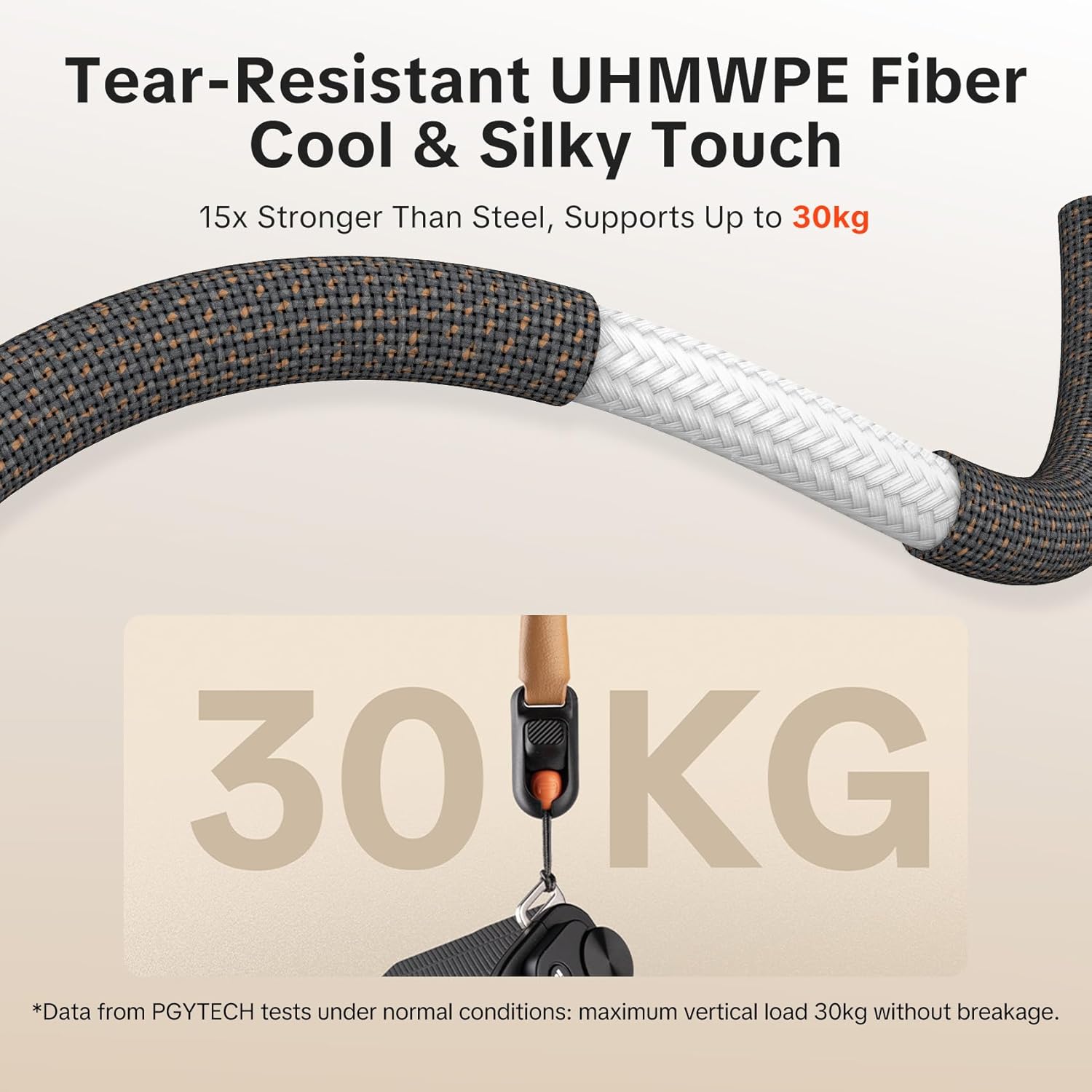 Thumbnail 1 de PGYTECH Kameragurt Slim Verstellbarer Schnellverschluss-Schultergurt 820–1360 mm