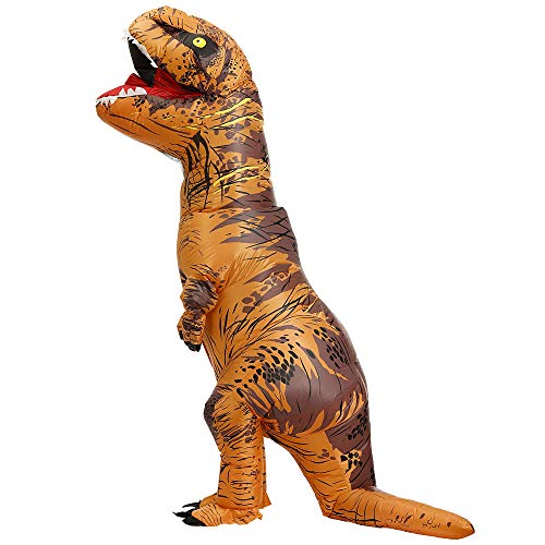Thumbnail 8 de JASHKE Costume T rex Gonflable pour Adulte – Deguisement Dinosaure Gonflable