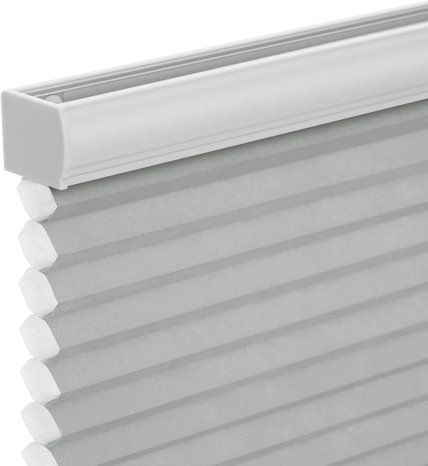 Detalle de Changshade Shade Cordless Cellular Window Shade, Gray, 32" x 48