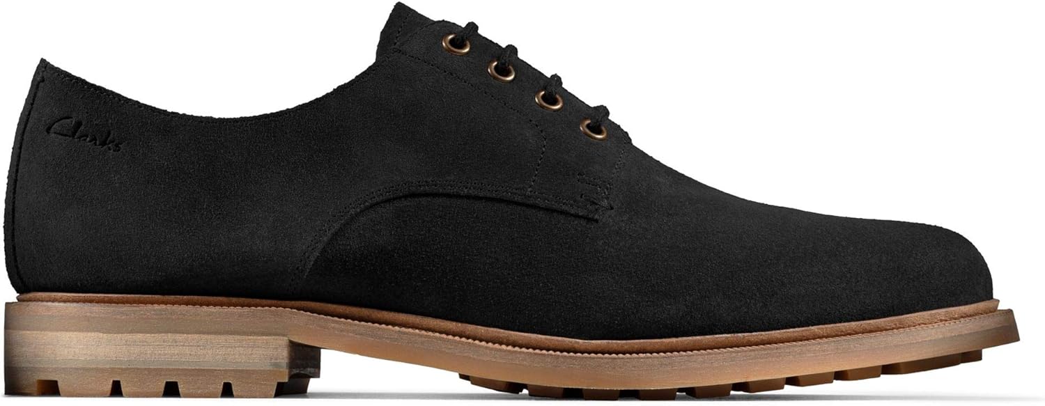 Thumbnail 1 de Clarks Men's Foxwell HallDerbys – classic leather Derby shoes for everyday smart looks