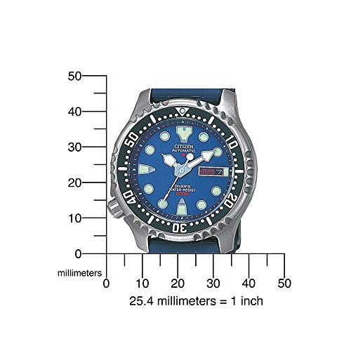 Thumbnail 3 de Citizen NY0040-17LE: reloj analógico automático para hombre con correa azul