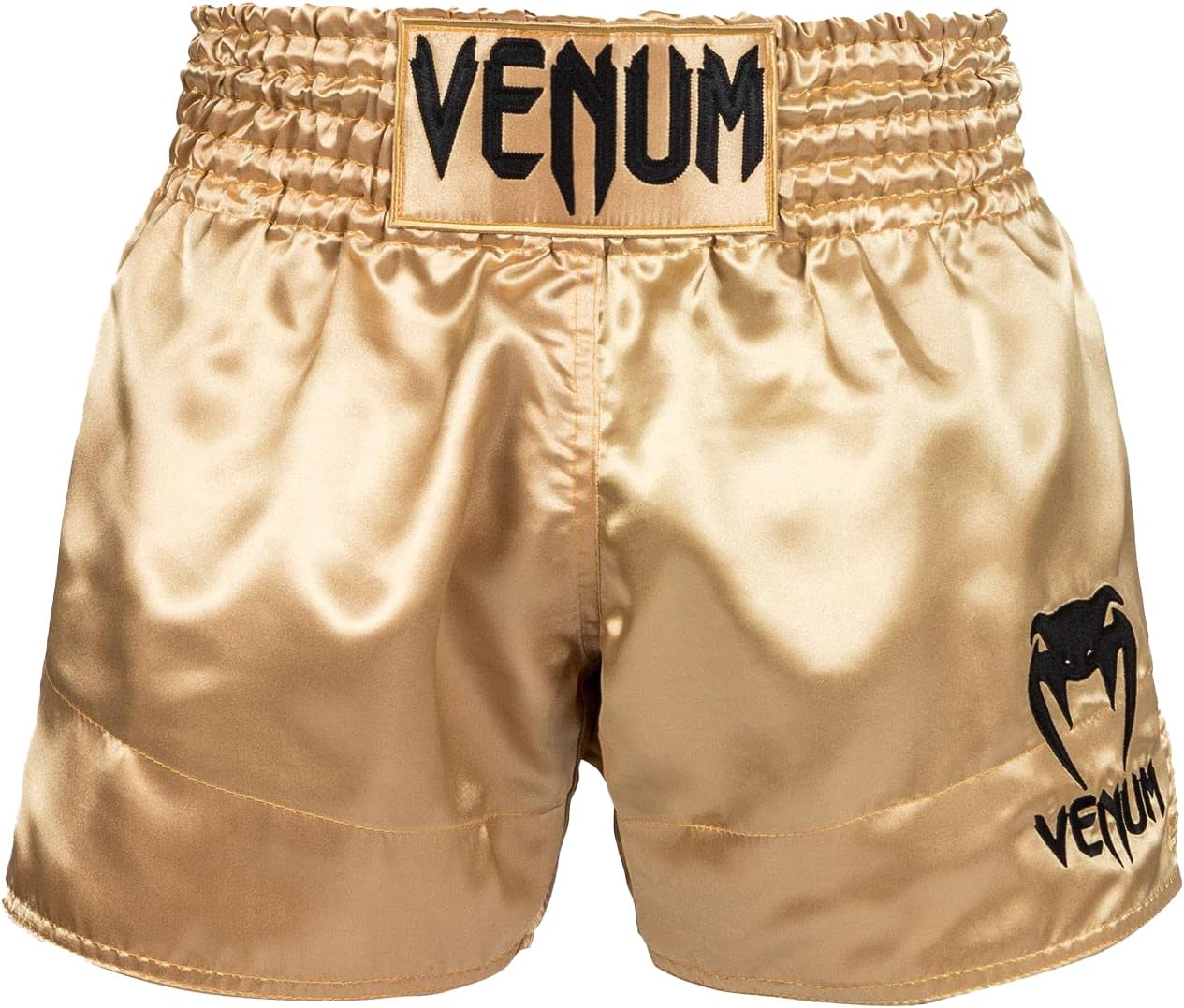 Thumbnail 6 de VENUM Classic Muay Thai Shorts - Nero/Nero: leggerezza, mobilità e stile sobrio