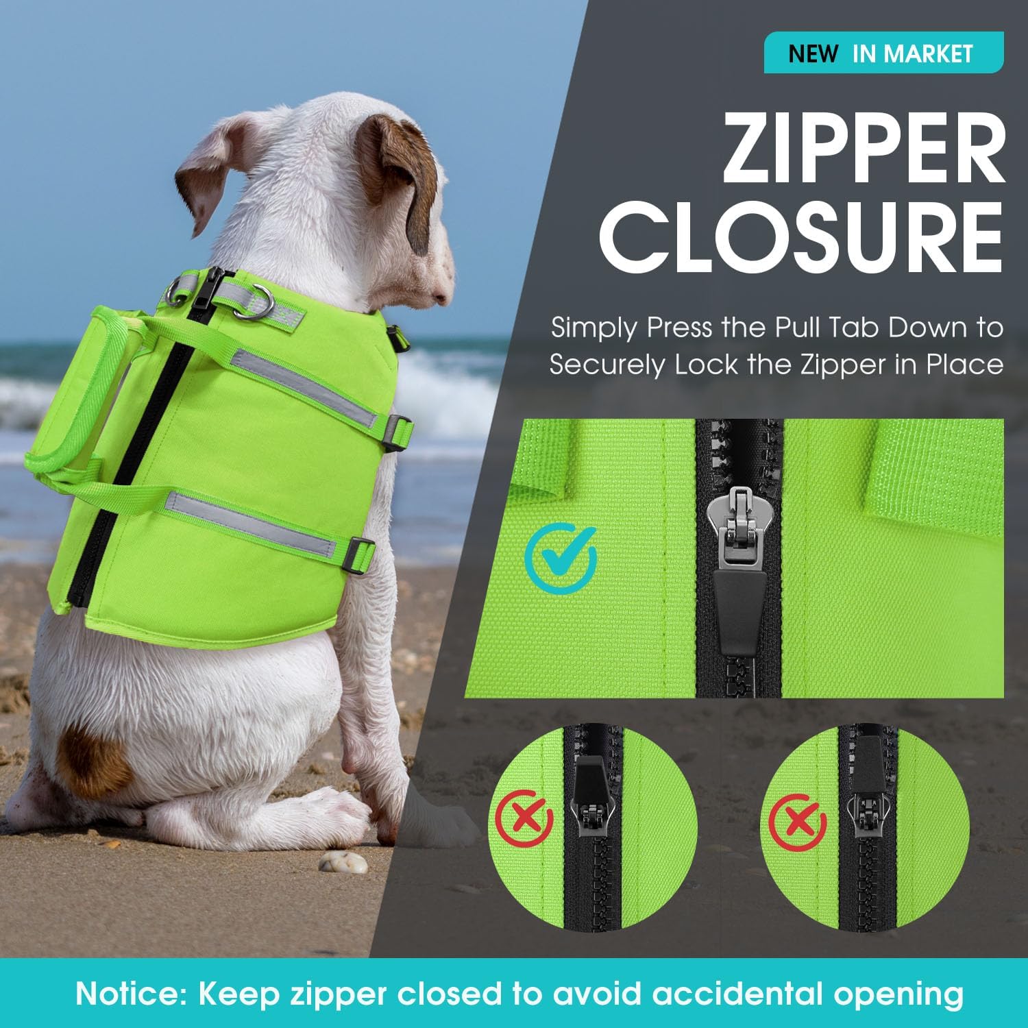 Thumbnail 1 de Queenmore Dog Life Jacket Size S