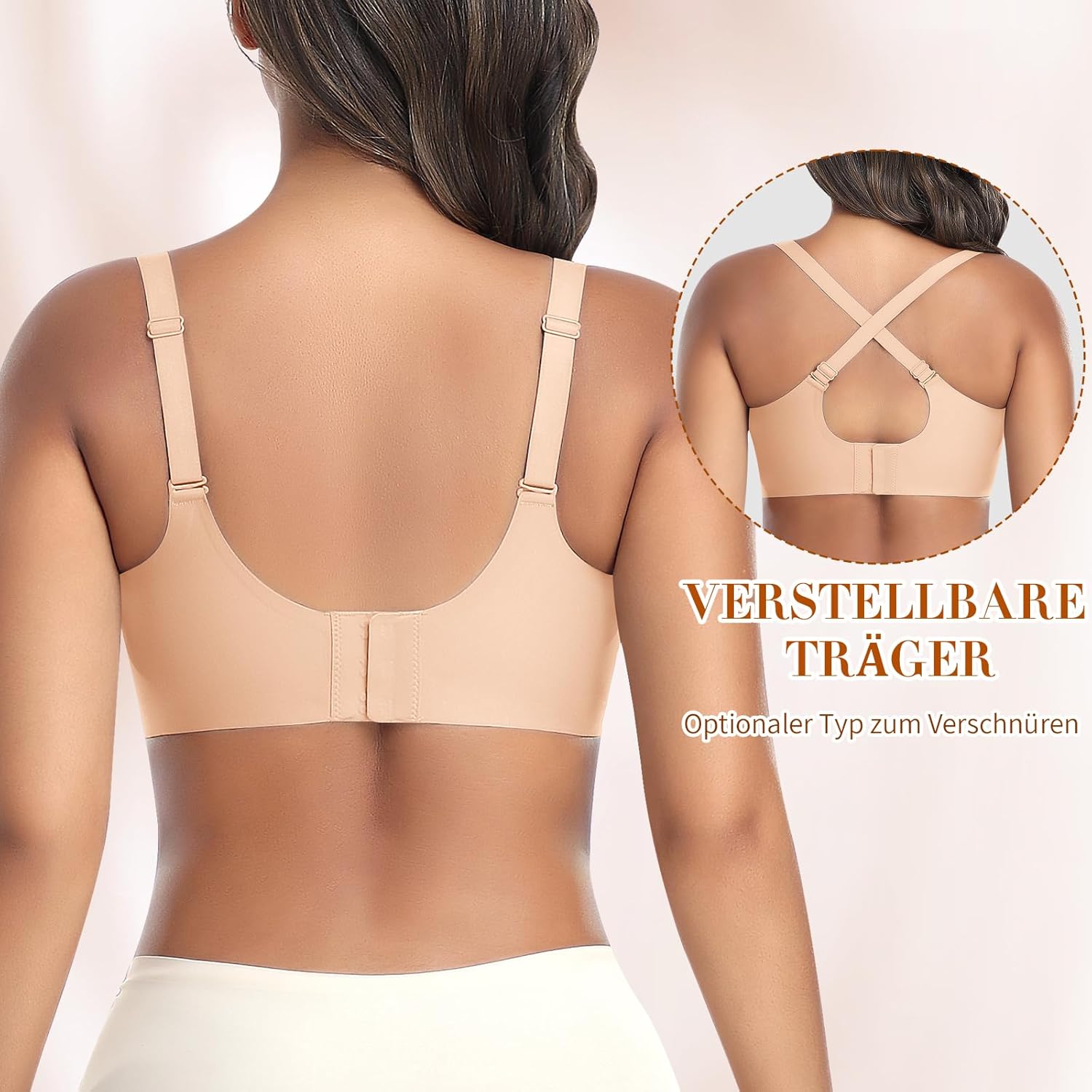 Thumbnail 1 de BH Damen Ohne Bügel Nahtloser Glatter Bustier