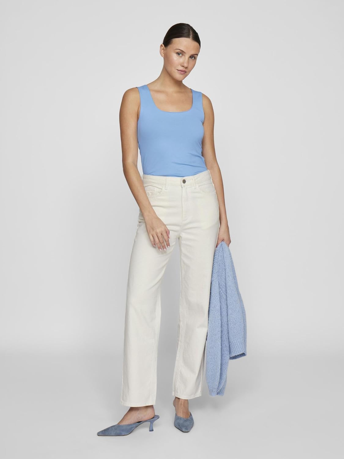 Thumbnail 2 de Vila Vikelly Jaf HW Straight Jeans (high-waist straight fit) for women