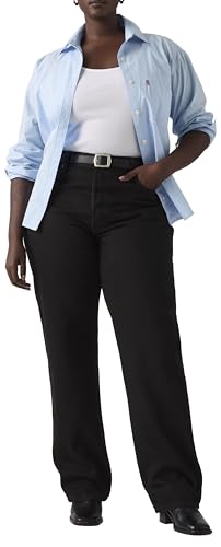 Thumbnail 7 de Levi's 501 90's Donna — Jeans con vita media e vestibilità ampia in Rinsed Blacktop 31W/32L