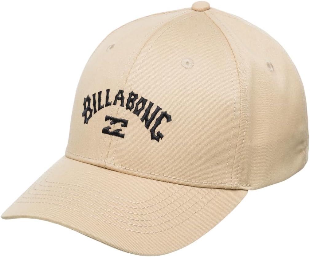 Detalle de BILLABONG Arch Berretto Uomo: stile casual in twill di cotone con chiusura snapback