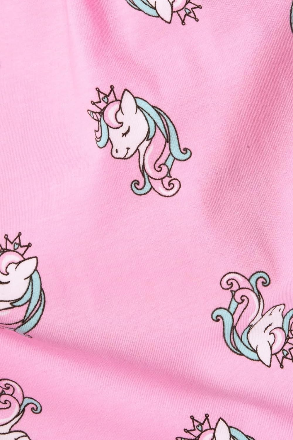 Detalle 2 de Chicco Vestiti Bambina Set di 2 – Morbido Tessuto, Stampa Cuori e Unicorni, Primavera-Estate