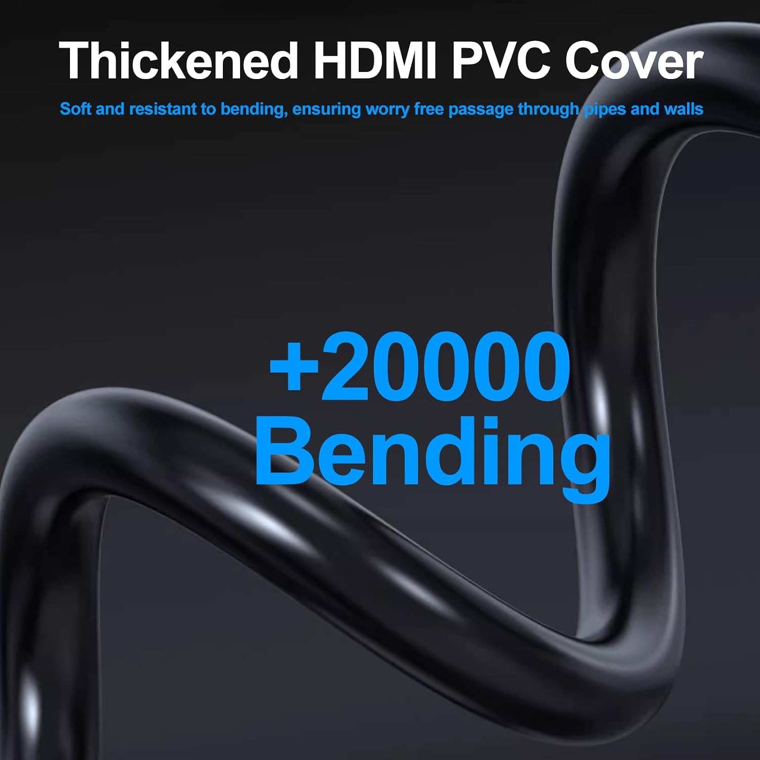 Thumbnail 6 de HDMI Cable 6 FT 10-Pack: 4K HDMI 2.0 Shielded Cables for Gaming, TV, and PC