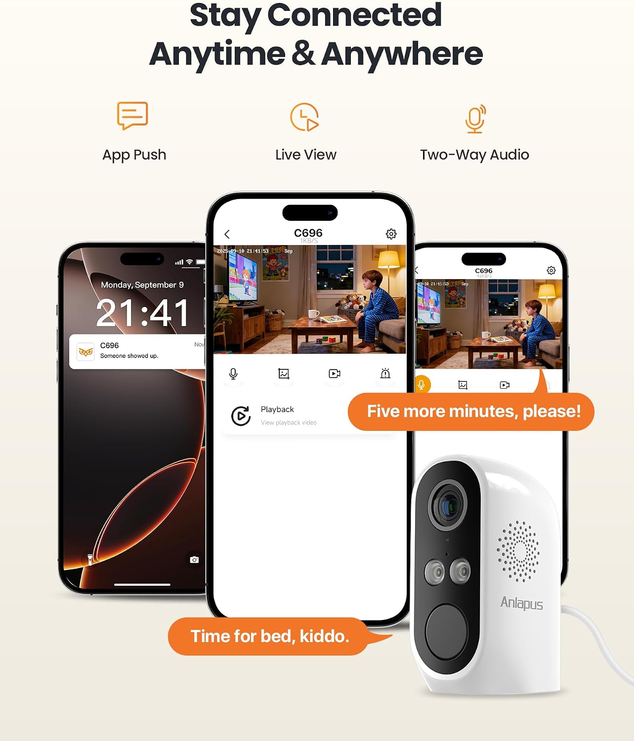 Thumbnail 6 de Anlapus 2pack 3MP 2K WiFi Security Camera