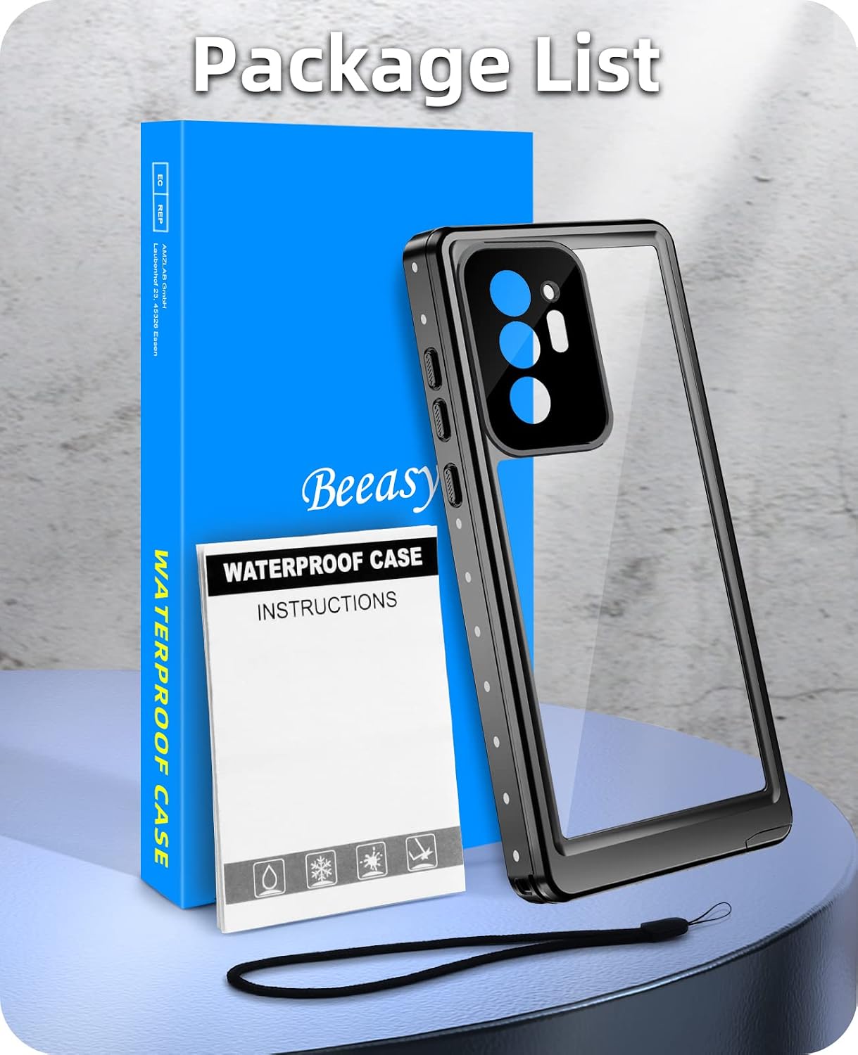 Thumbnail 6 de Beeasy Galaxy S20+ waterproof case with built-in screen protector (IP68)