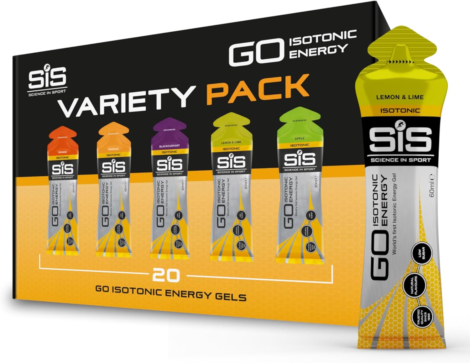 Thumbnail 6 de Science in Sport GO Gel Isotónico 60ml 🥤 Energía Vegana