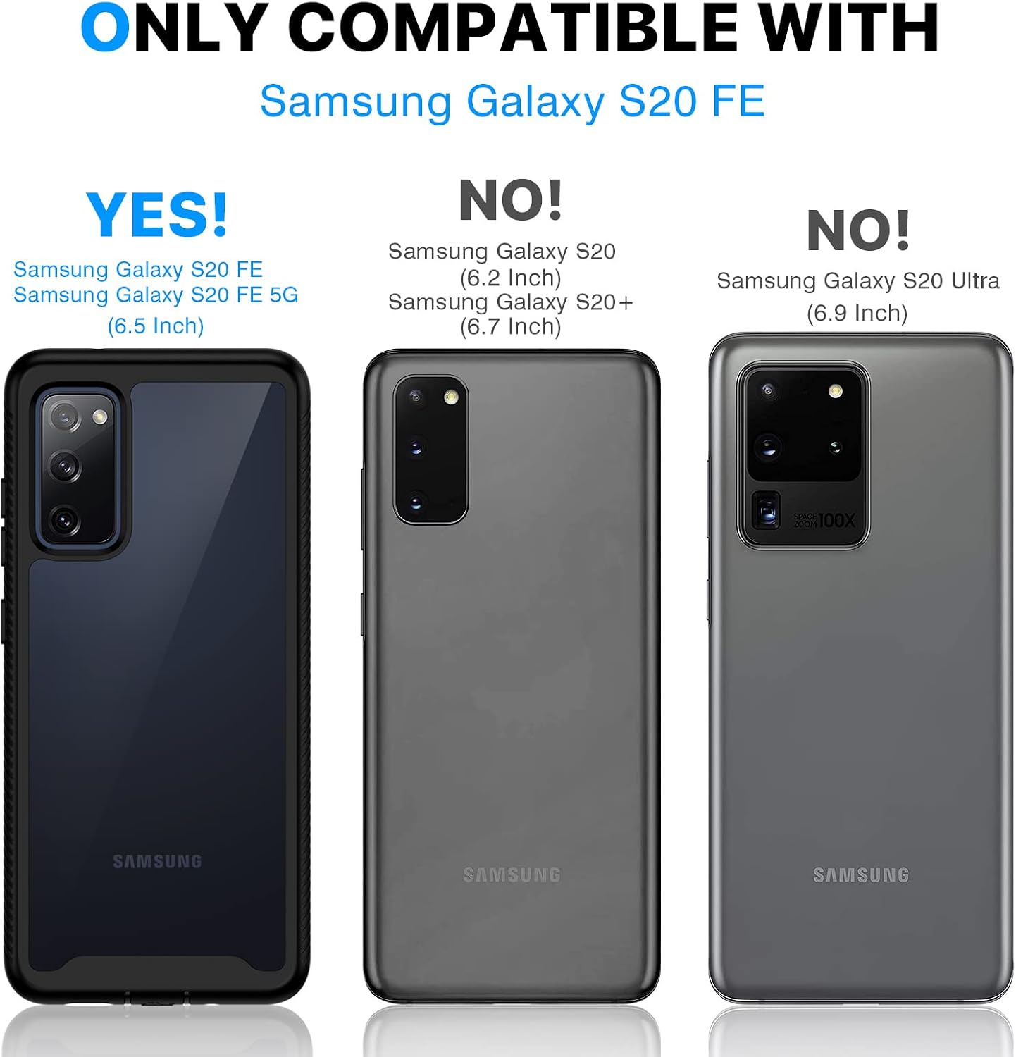 Thumbnail 5 de CENHUFO S20 FE Case Built-in Screen Protector