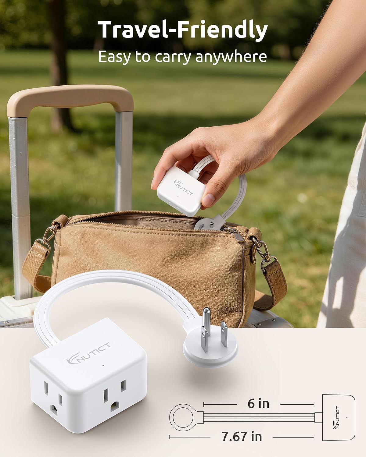 Thumbnail 6 de NUTICT Outlet Extender with 6-Inch Cord