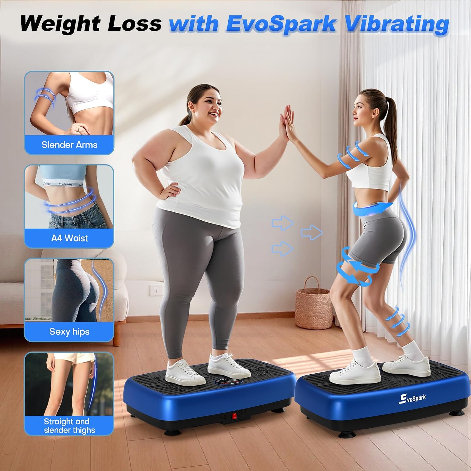 Detalle 1 de EvoSpark Vibration Plate, 450 lb capacity