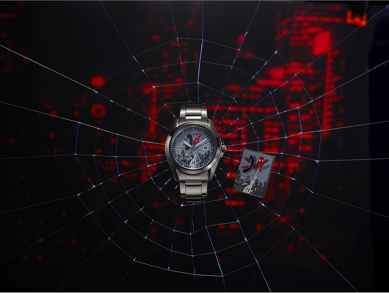 Thumbnail 6 de Citizen Eco-Drive Spider-Man Watch, 43mm