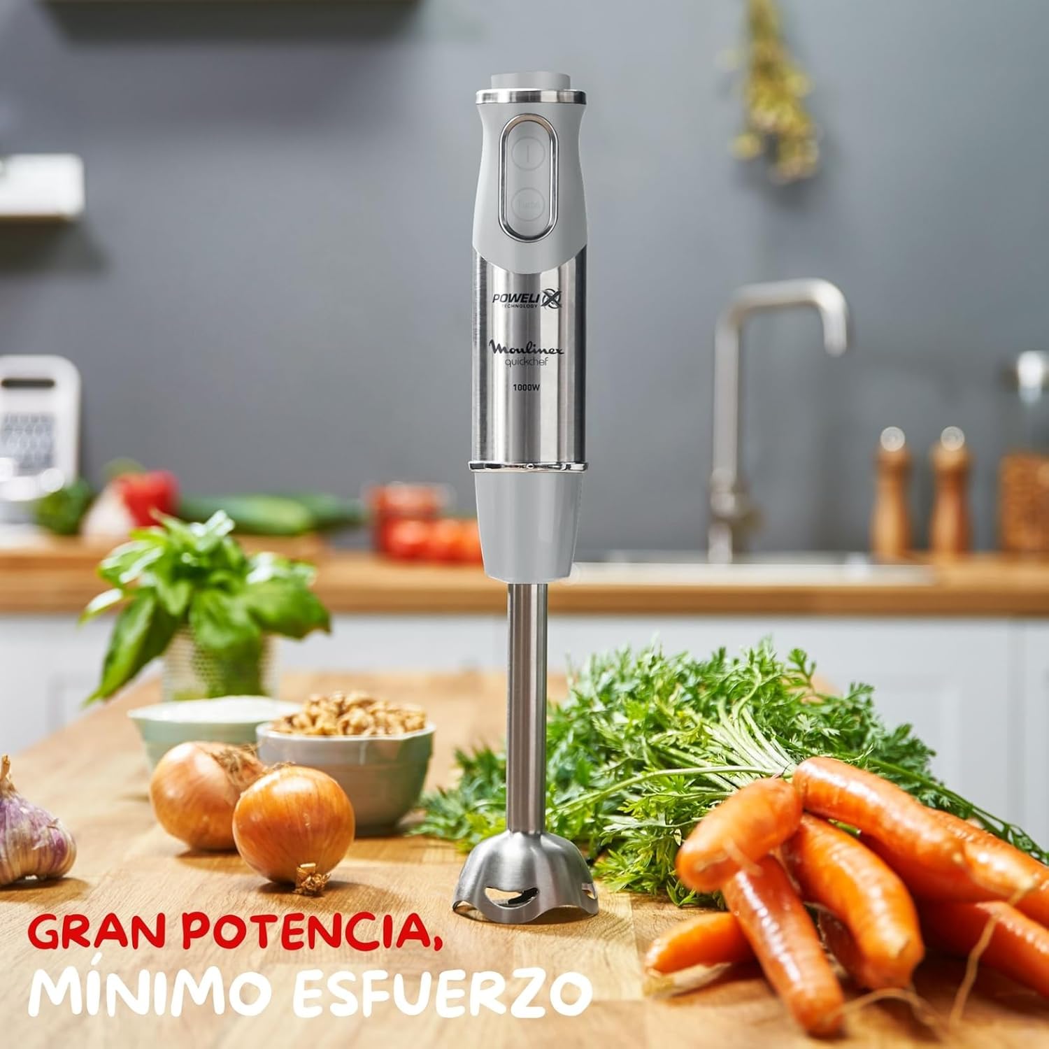 Thumbnail 1 de Moulinex Quickchef 1000 W batidora mano 800 ml