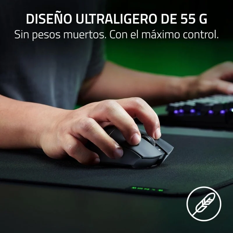 Thumbnail 2 de Razer DeathAdder V3 HyperSpeed ratón gaming inalámbrico 26.000 DPI