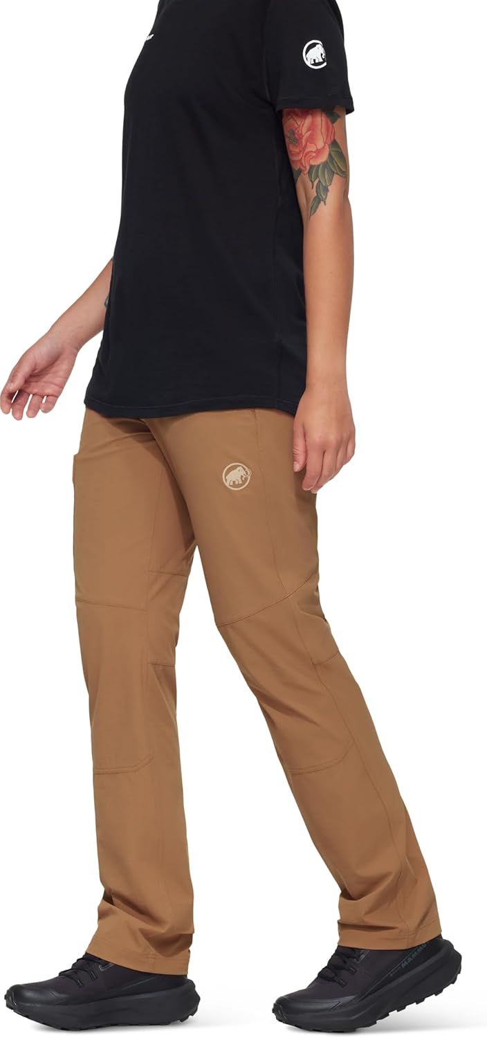 Detalle de Mammut Runbold Pants Women – strapazierfähige Wanderhose mit hohem Stretch