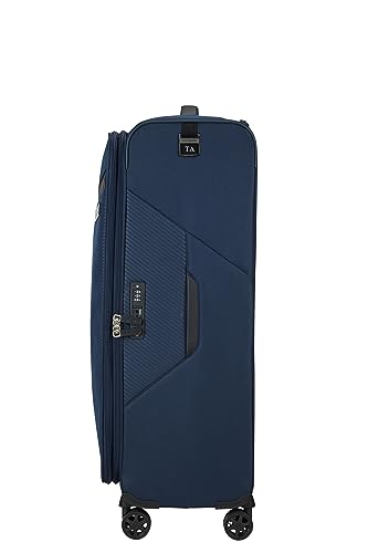 Detalle de Samsonite Litebeam Spinner L: maleta expandible de 77 cm en Midnight Blue