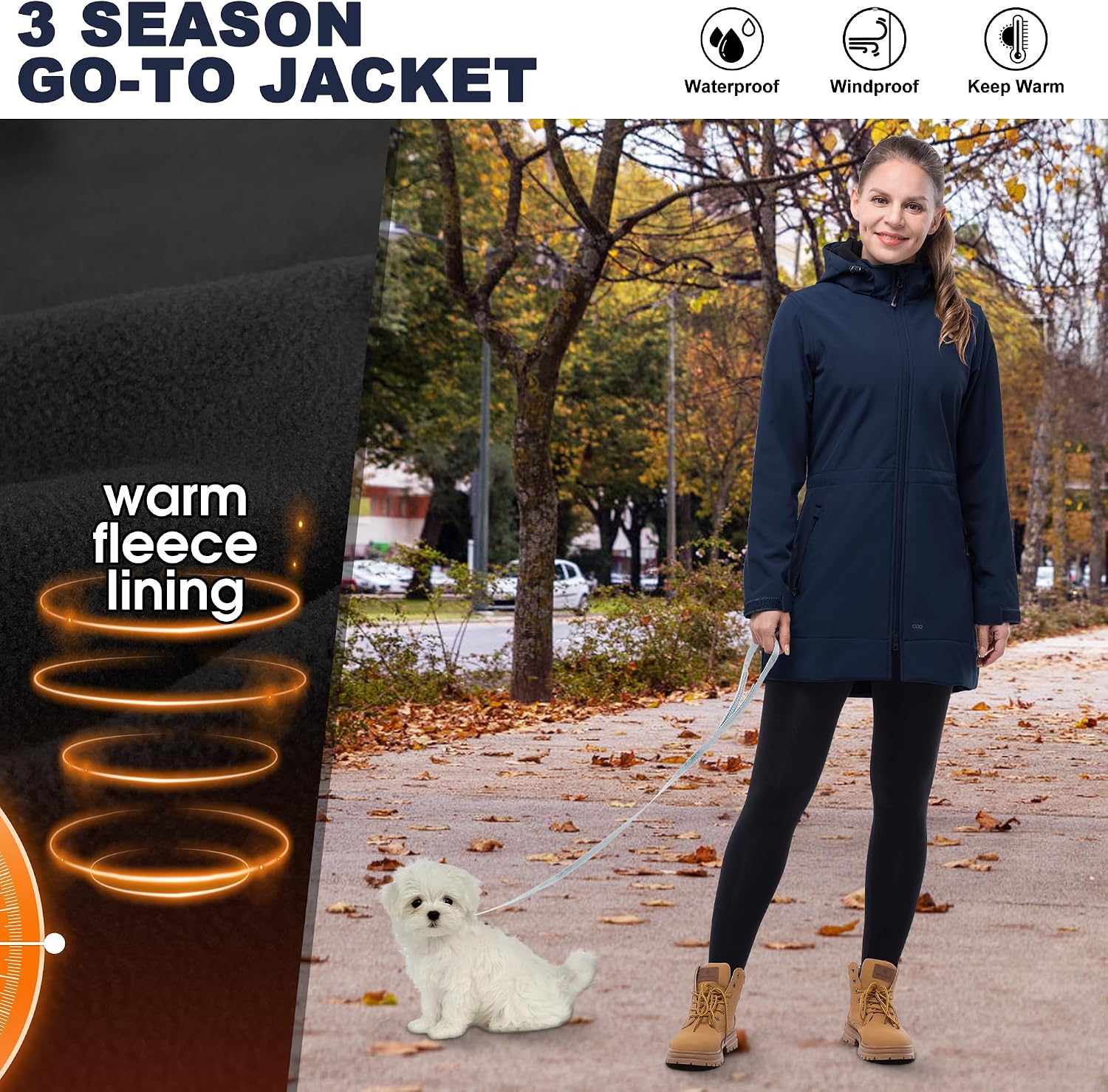 Thumbnail 4 de 33,000ft Women’s Lightweight Softshell Jacket 8000mm