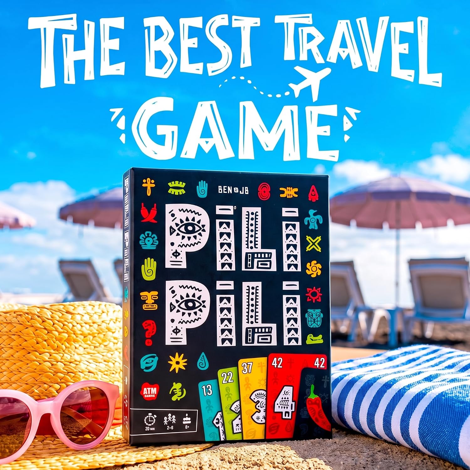 Detalle de ATM Gaming PILI PILI | Board Game & Card Game for Families and Friends
