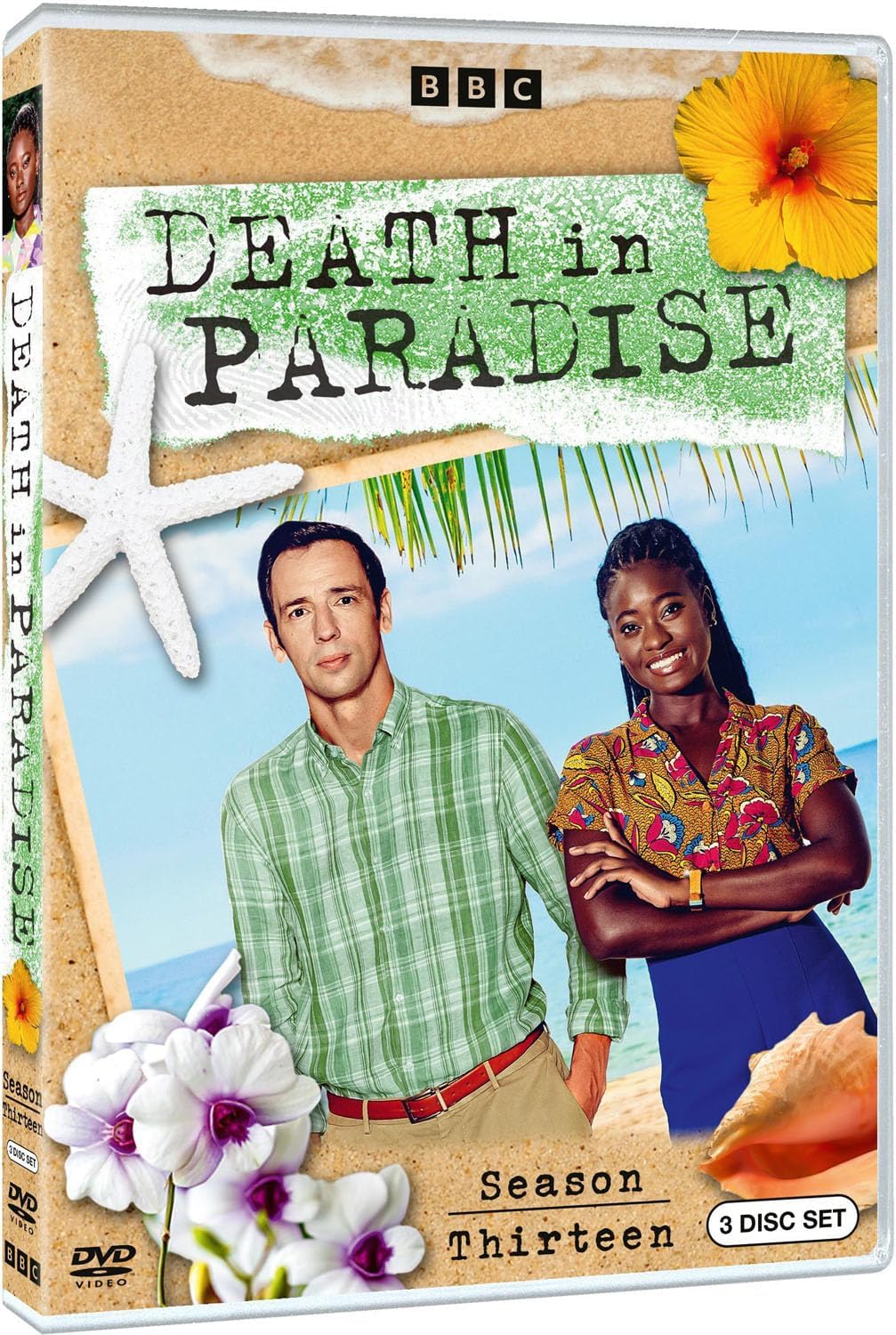 Detalle 2 de Warner Bros. 883929820597 Death in Paradise: Season Thirteen DVD