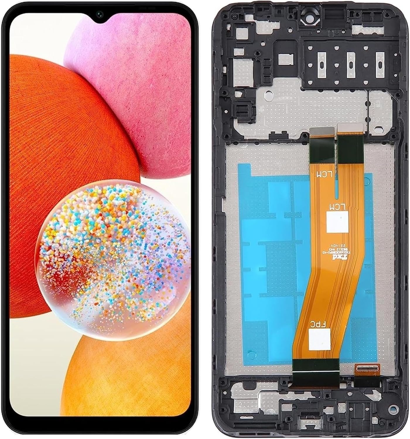 Thumbnail 2 de ZOETEC Screen Replacement for Samsung Galaxy A14 4G SM-A145R — Full LCD with Frame and Tool Set