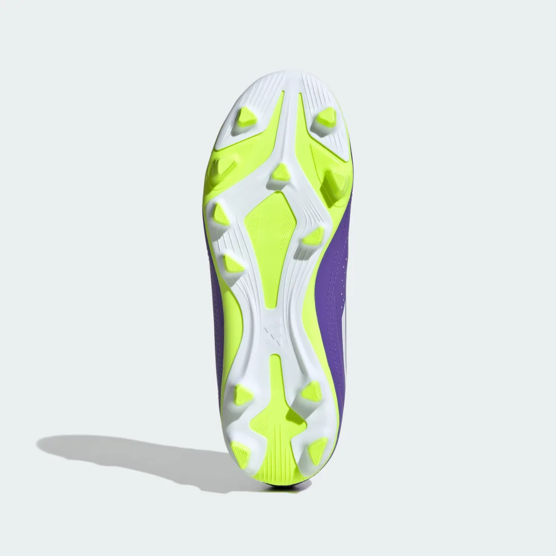 Detalle 2 de Bota de fútbol Deportivo III versátil (Adolescentes) de Adidas — color Violeta