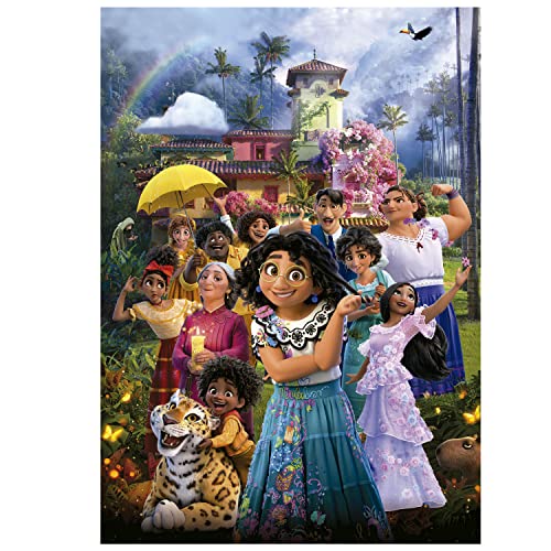 Detalle 2 de Educa Puzzle Disney Encanto de 500 Piezas 🧩 Incluye Pegamento, 34x48 cm