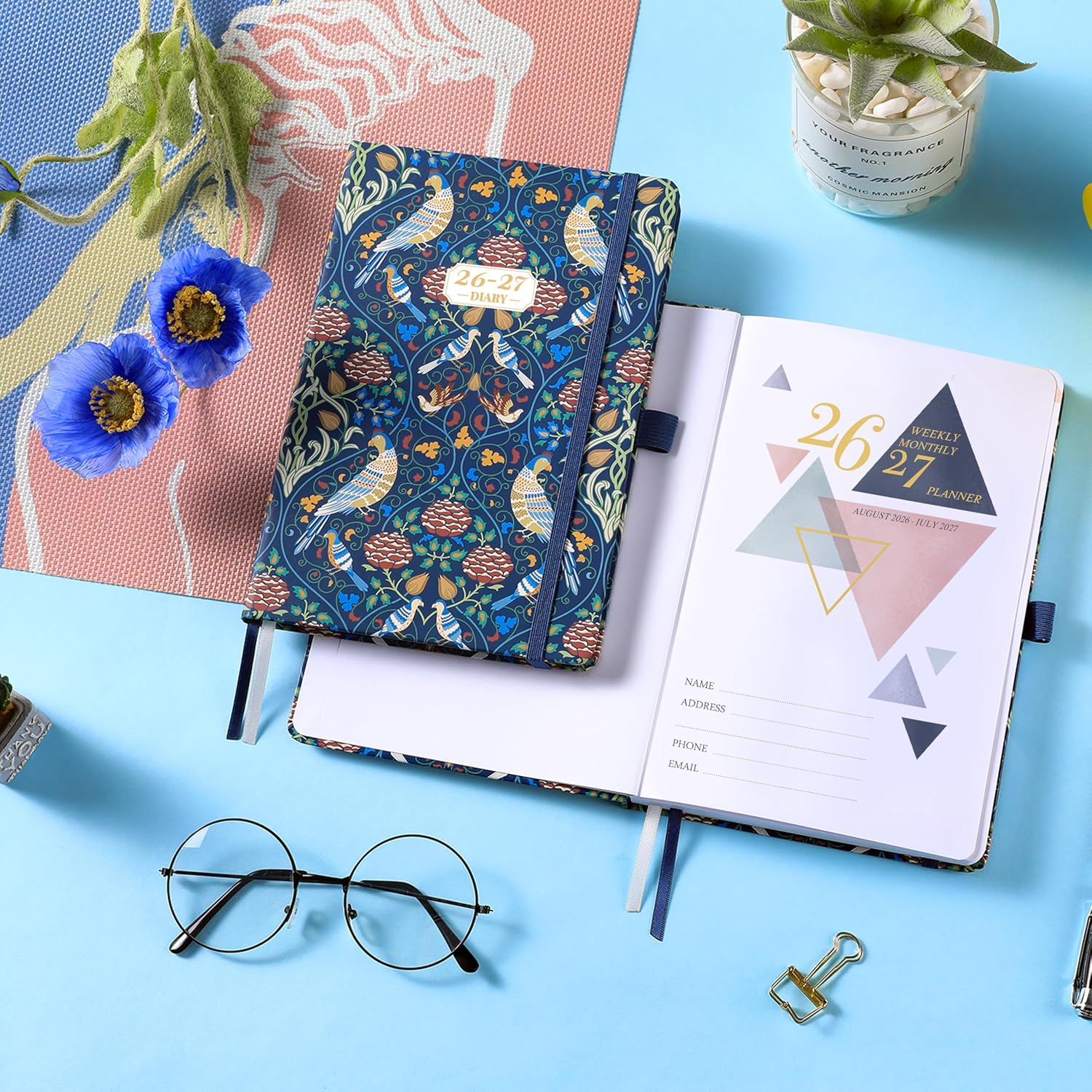 Detalle 2 de 2026 Diary A5 Week-to-View, 14.6ร21.4 cm ๐
