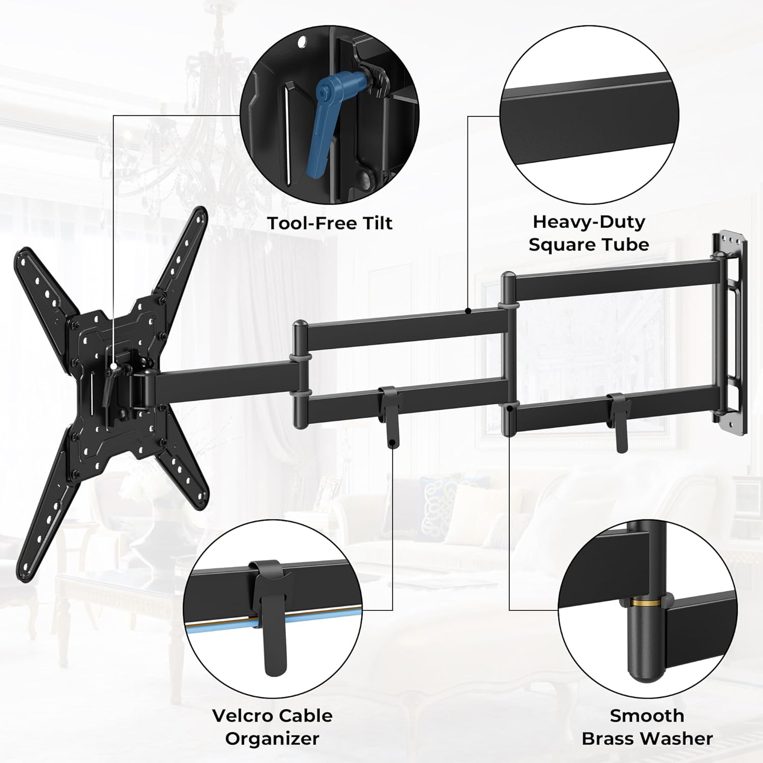 Thumbnail 5 de BONTEC TV Wall Mount 37.4" extension