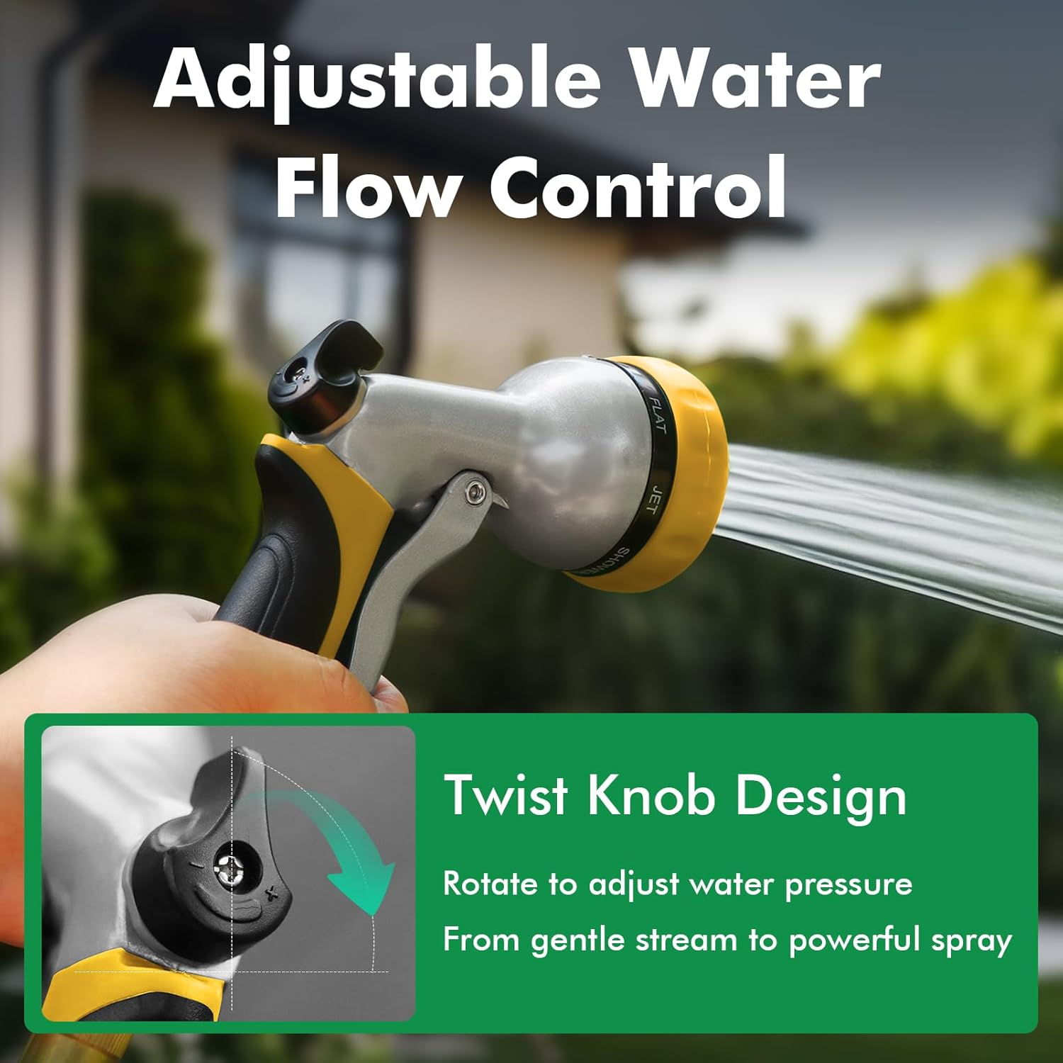 Thumbnail 3 de RESTMO Hose Pipe Spray Gun 7-pattern