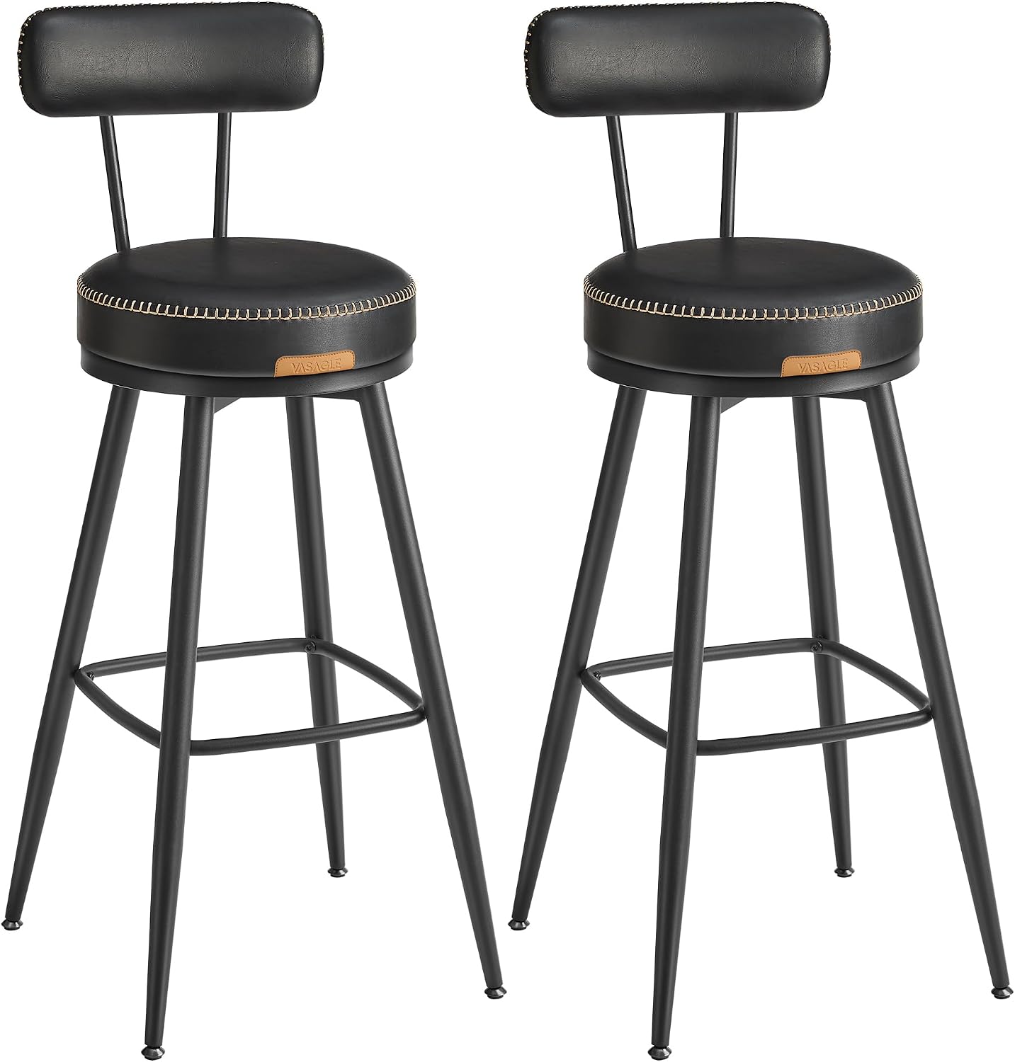 Detalle de VASAGLE bar stools, 30-inch