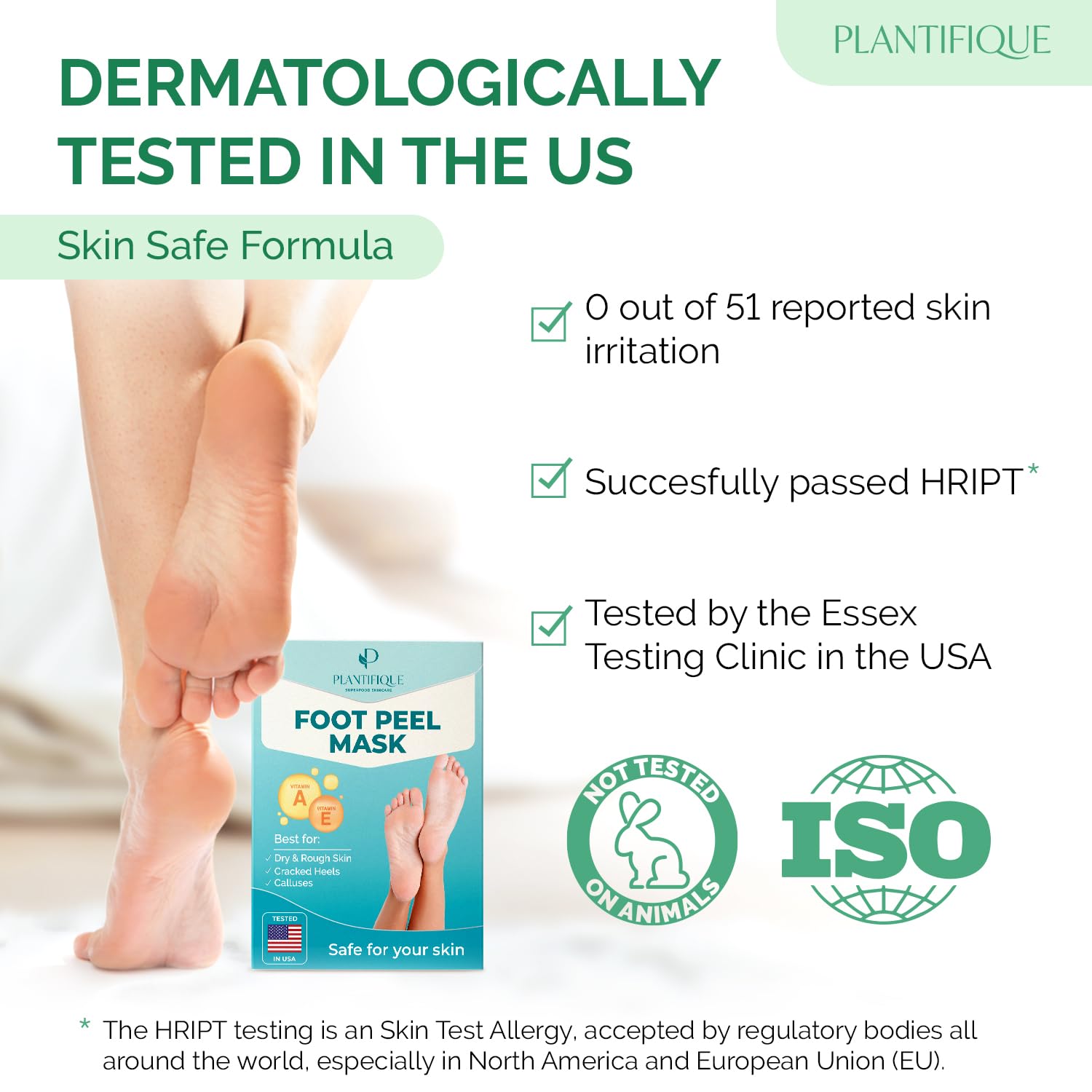 Thumbnail 4 de PLANTIFIQUE Foot Peeling Mask for Baby-Soft Heels 🦶