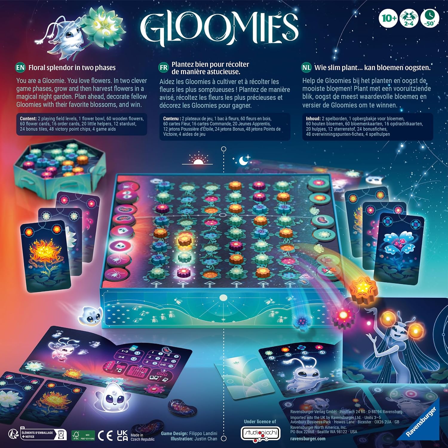 Detalle de Ravensburger Gloomies immersive strategy board game (Age 10+)