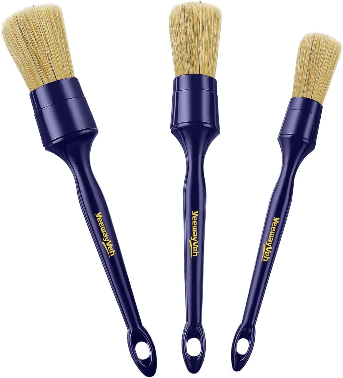Detalle de YeewayVeh detailing brush set 3 pack