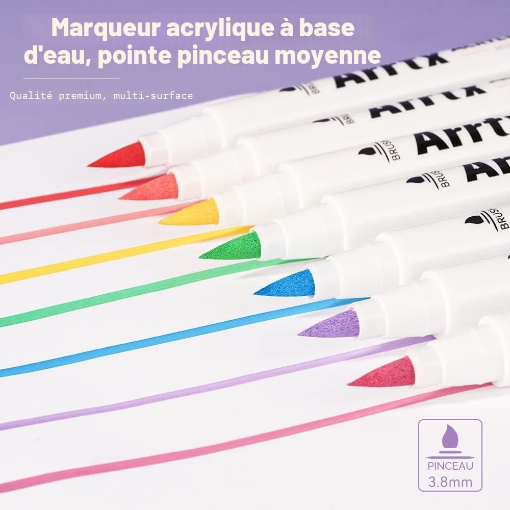 Thumbnail 5 de Arrtx marqueur Acrylique 30 couleurs