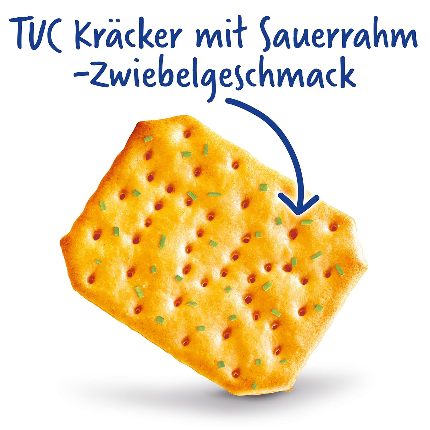 Thumbnail 1 de TUC Sour Cream & Onion knusprige Cracker mit Sauerrahm-Zwiebel-Geschmack (100 g)
