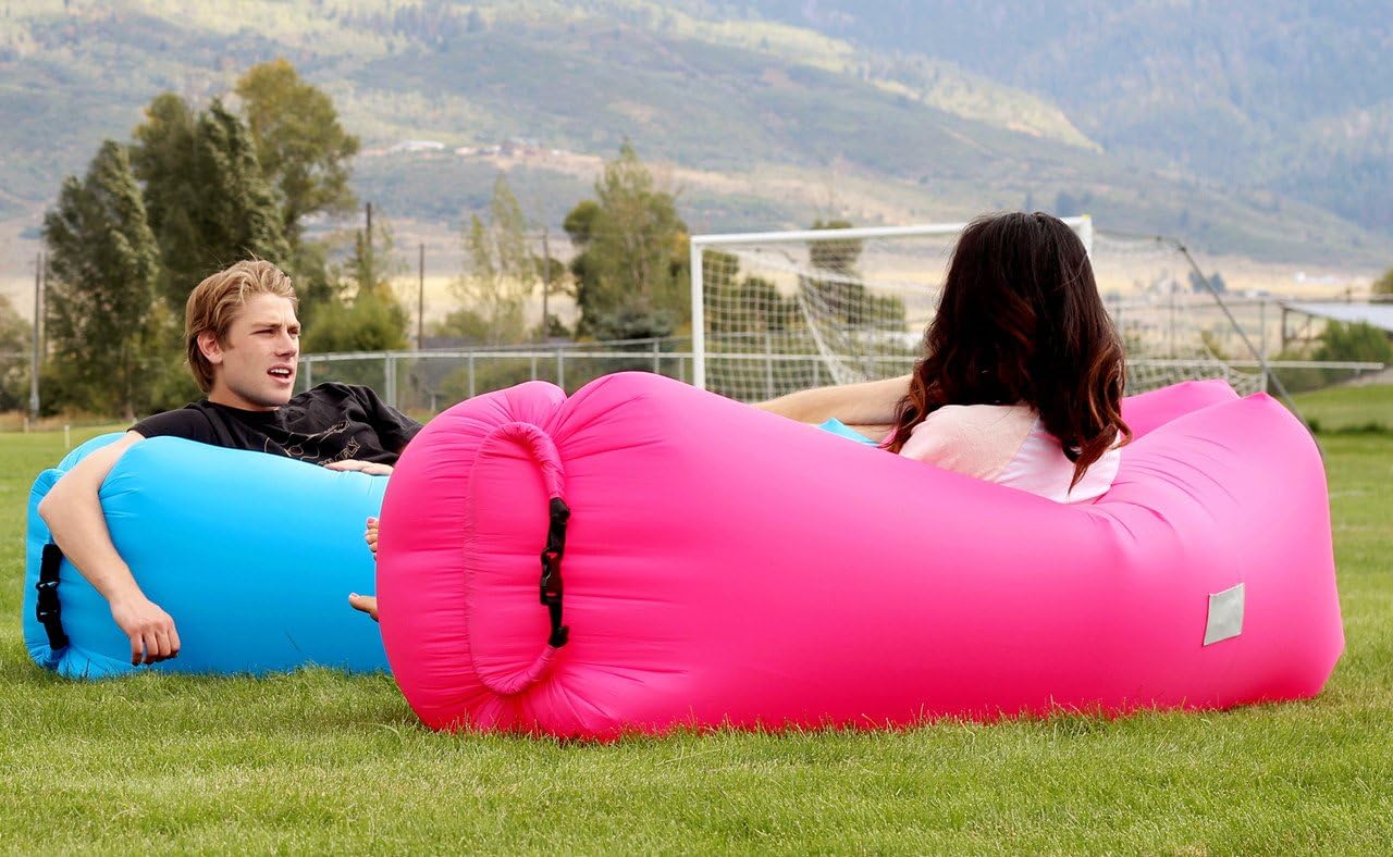 Thumbnail 5 de WEKAPO Inflatable Couch Air Lounger Chair (Portable Air Hammock) for Camping & Beach