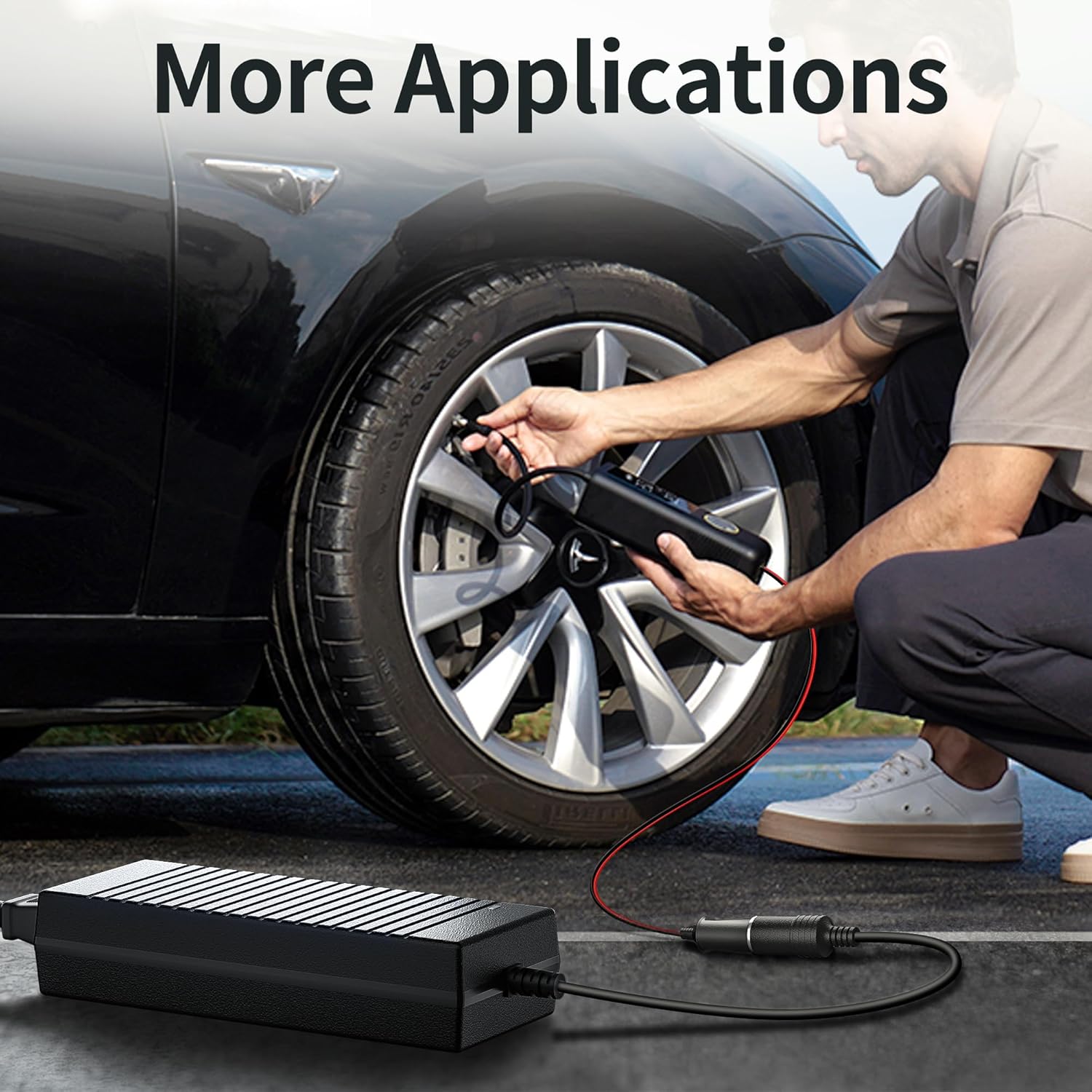 Thumbnail 6 de BGFOX 180W KFZ-Netzadapter 230V auf 12V mit Zigarettenanzünder-Ausgang