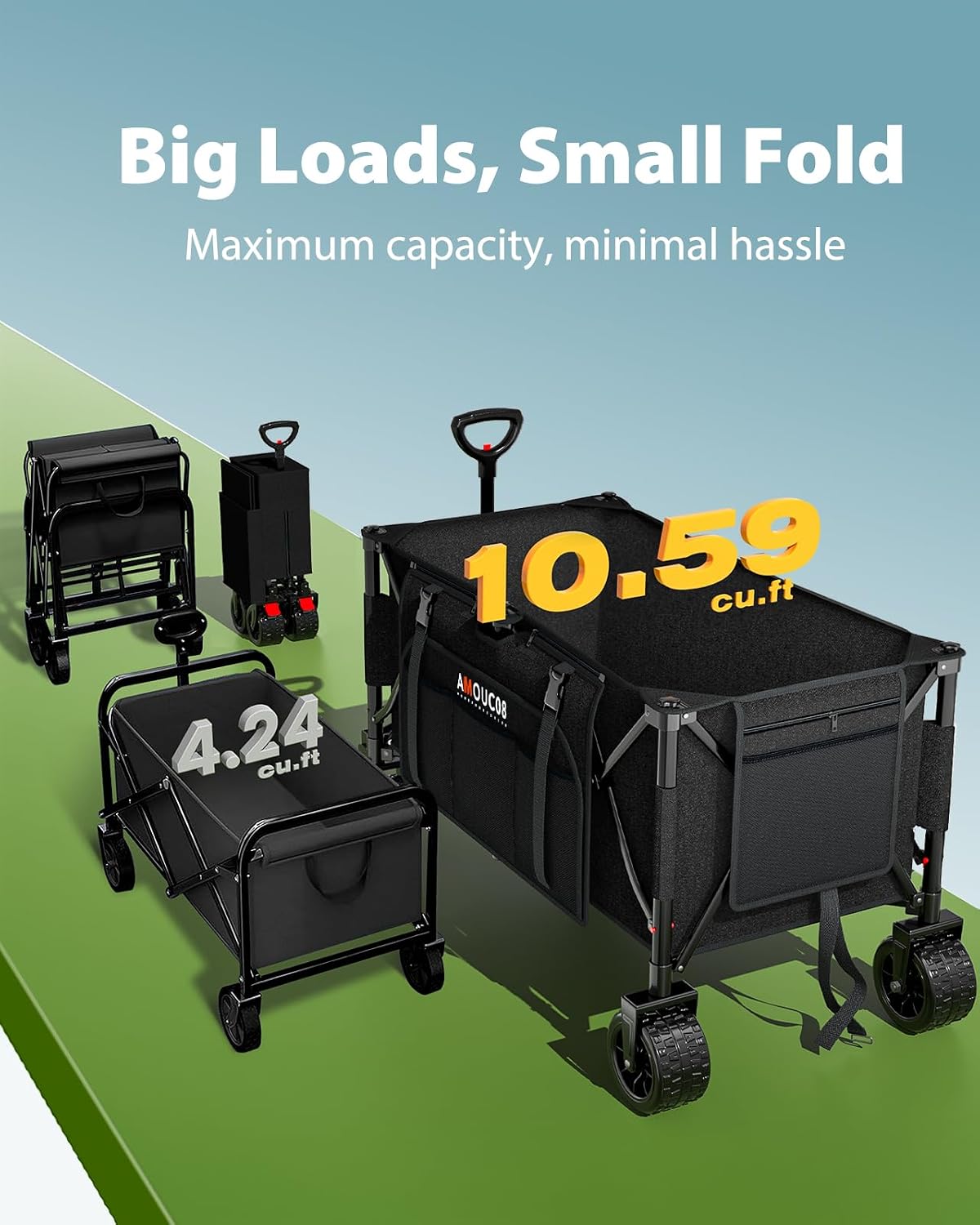 Detalle 2 de AMADA HOMEFURNISHING 300L Trolley 440 lbs