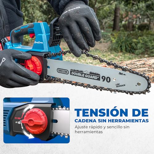 Thumbnail 5 de DongCheng Motosierra inalámbrica 18V con cadena Oregon ⚡