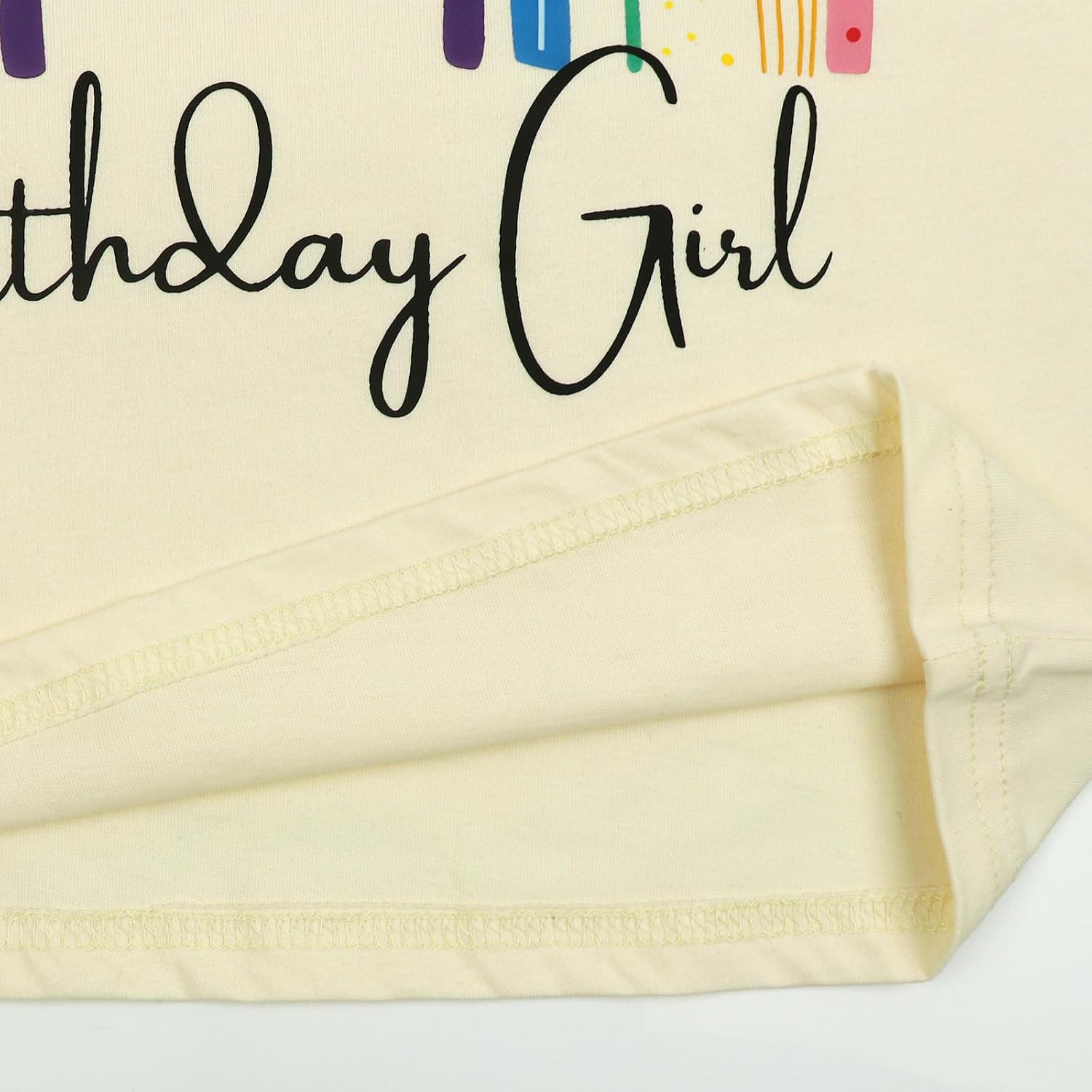 Thumbnail 6 de Girl Birthday Shirt 2–7T – Cotton Short Sleeve Birthday Girl Tee