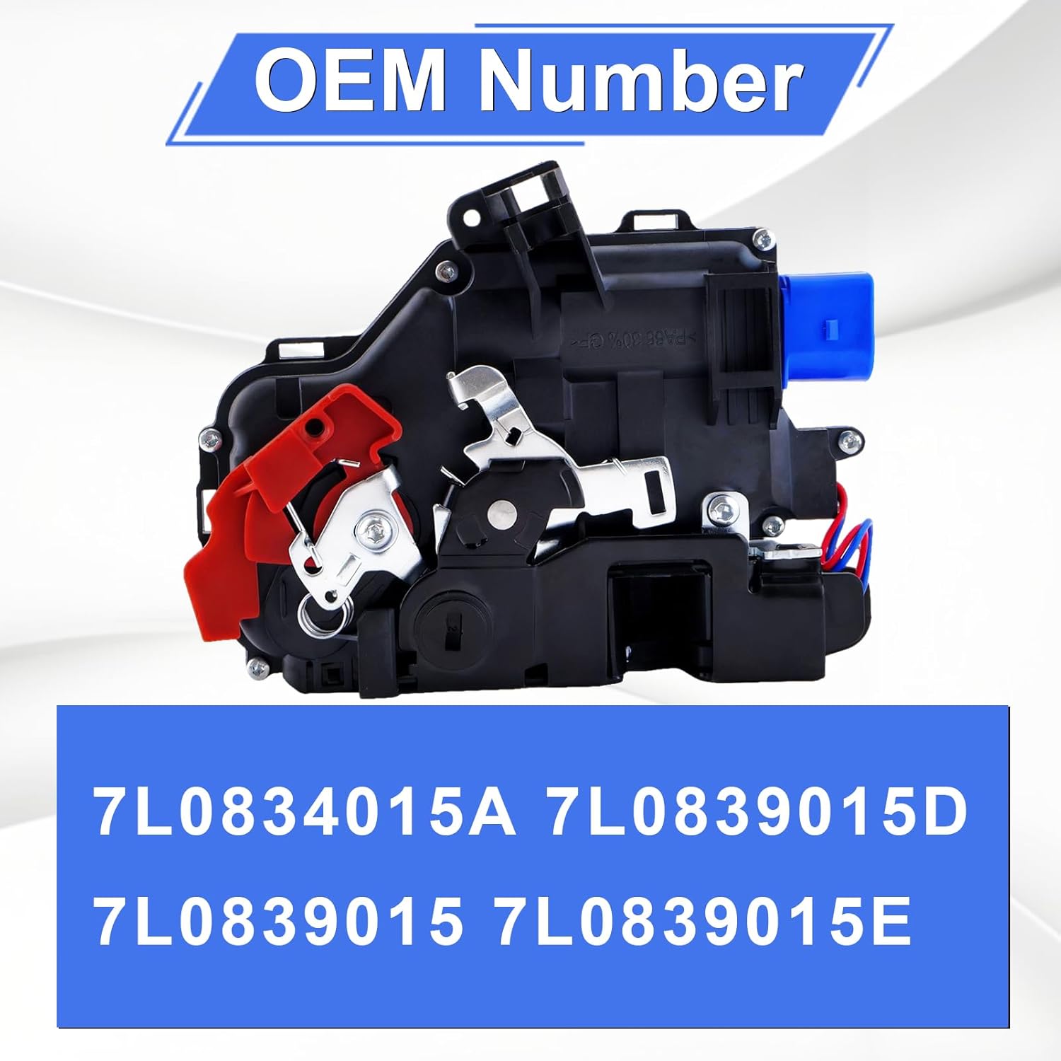 Detalle 2 de ERMWALR 7L0839015A Left Rear Door Lock Actuator for VW