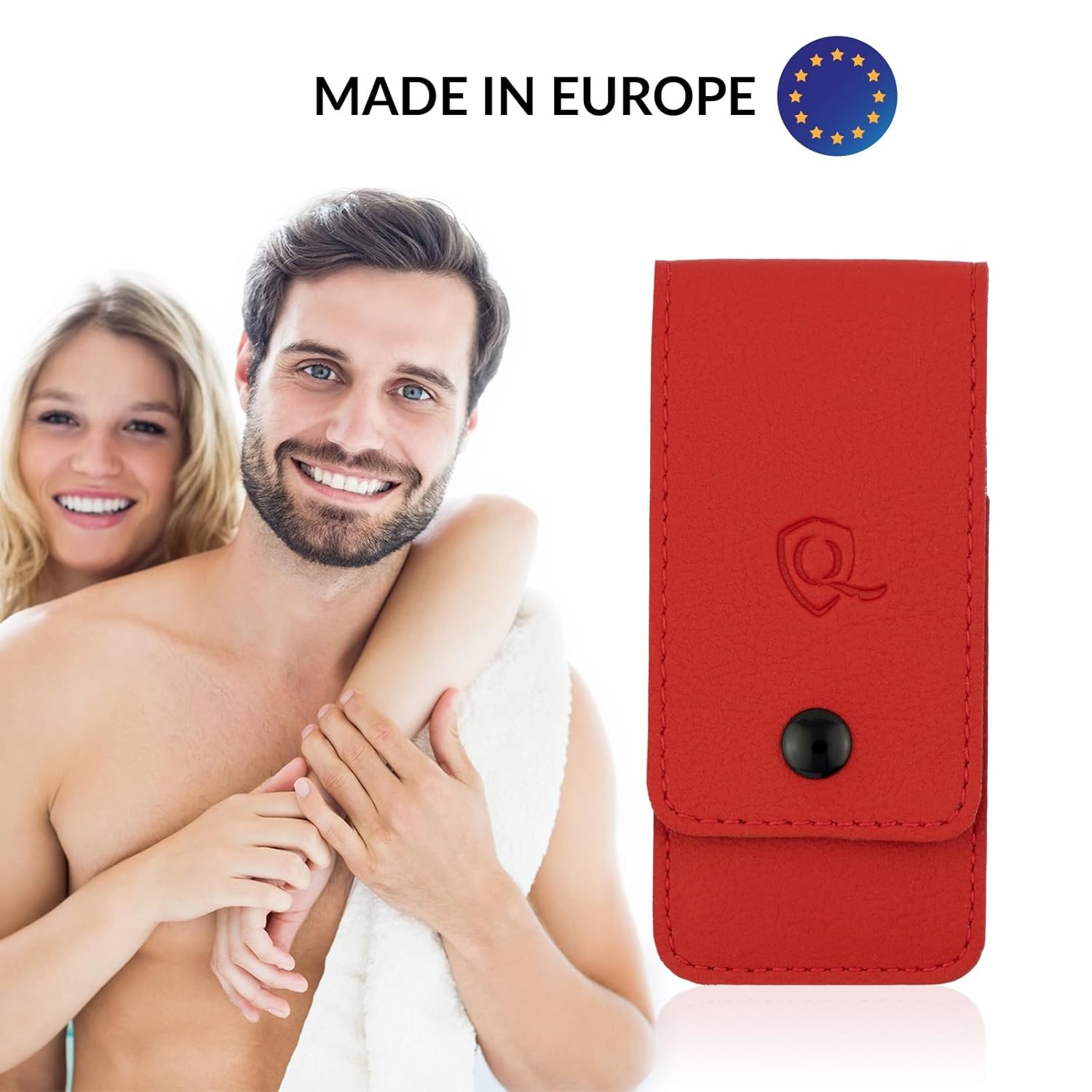 Thumbnail 1 de marQus Maniküre-Set 4-teilig kompakt mit Solingen-Feile – Nagelpflegeset im Reise-Etui, rot